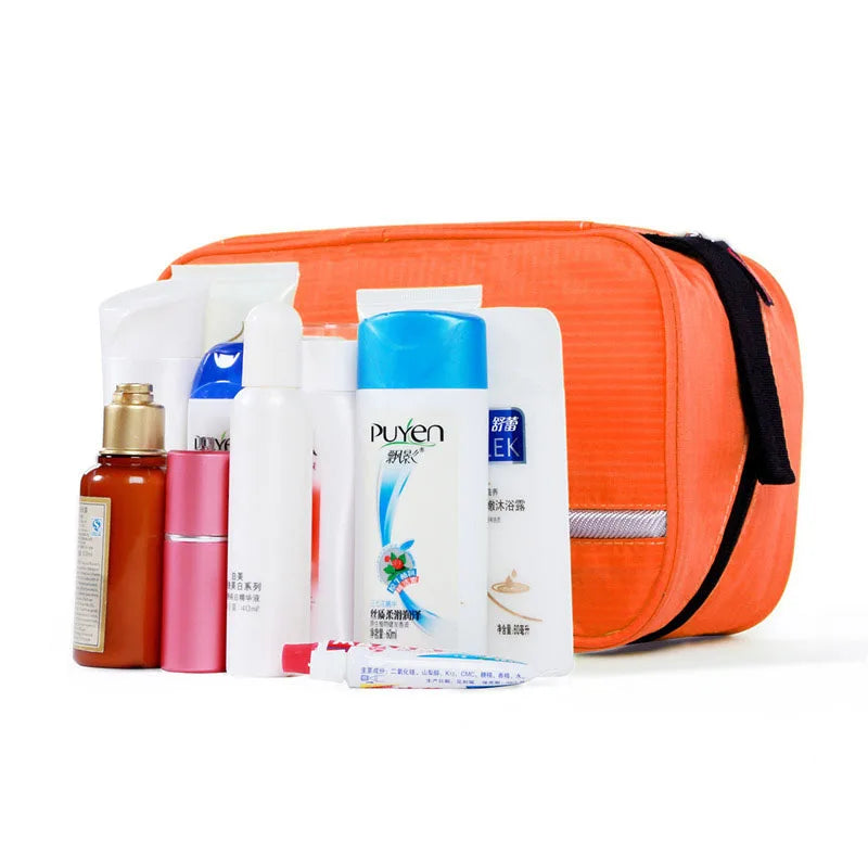 Premium Hanging Travel Toiletry Organizer – Waterproof Cosmetic Bag