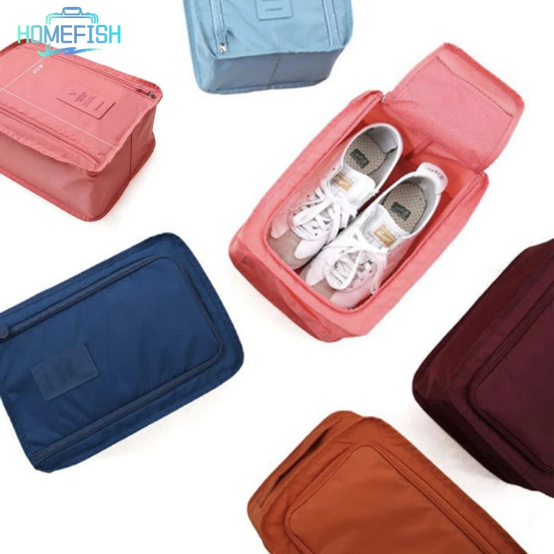 Travel Shoe Storage Bag – Waterproof Luggage Shoe Organizer