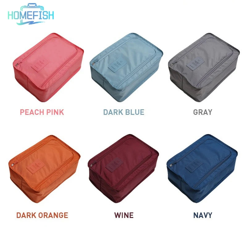 Travel Shoe Storage Bag – Waterproof Luggage Shoe Organizer