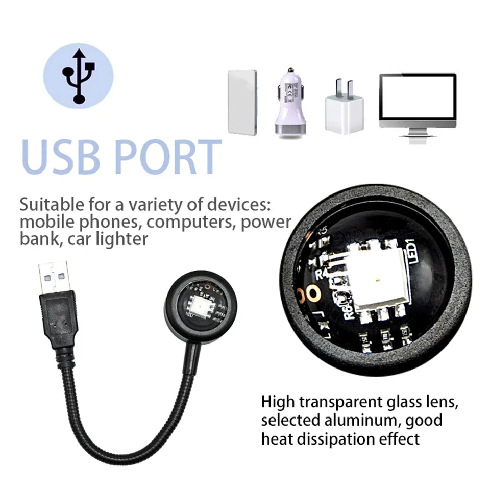 Sunset Projection Lamp – Aesthetic LED Room Decor Light
