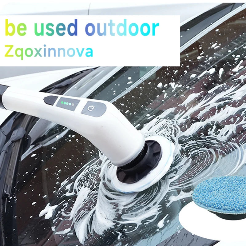 Electric Cleaning Brush – Rechargeable Spin Scrubber