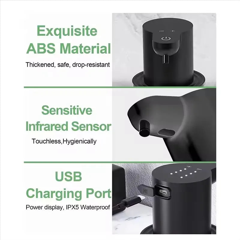 Automatic Touchless Soap Dispenser – Adjustable Infrared Sensor Foaming Soap Dispenser