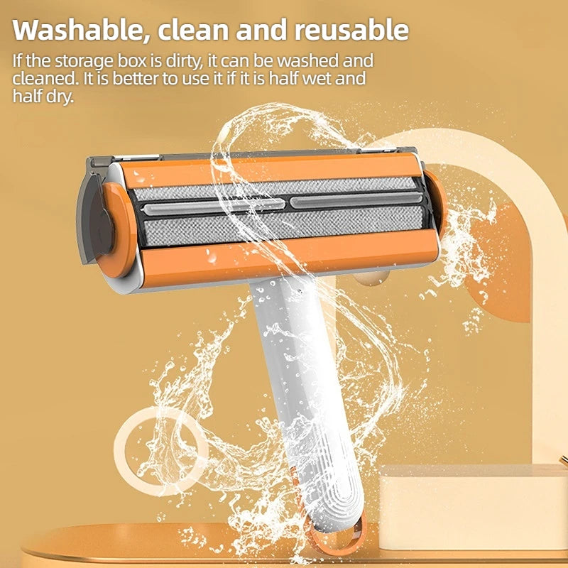 Reusable Pet Hair Remover Roller – Dog & Cat Fur Cleaner Tool