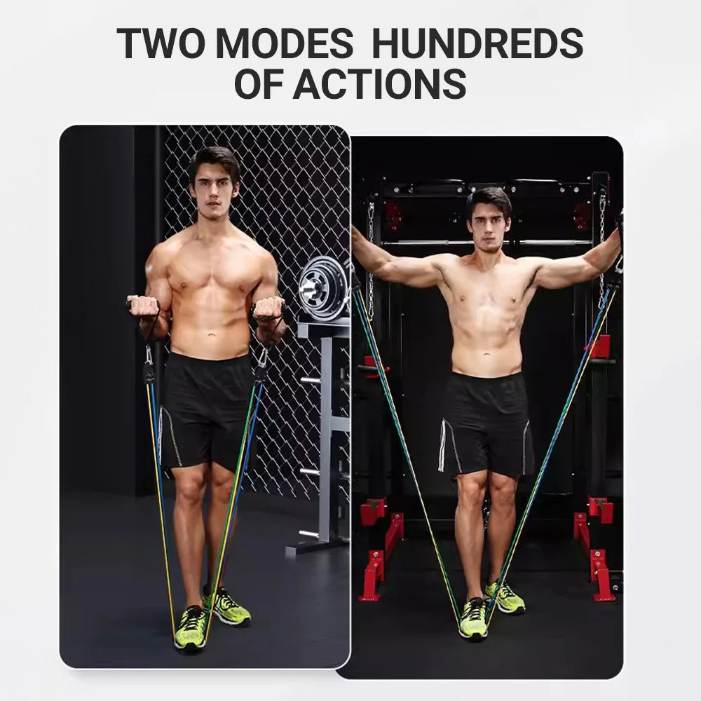 Resistance Bands Workout Set – Portable Home Gym Training Kit