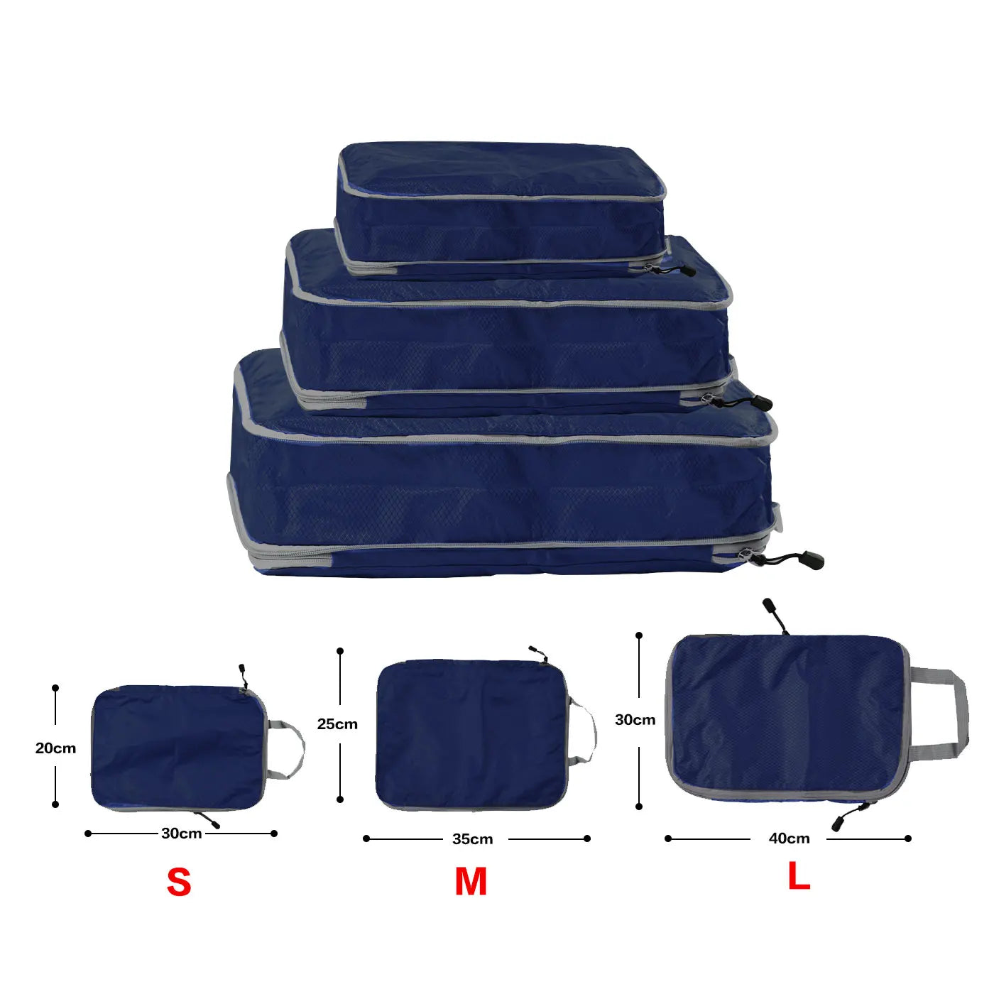 Premium Travel Packing Cubes – Luggage Organizer Set