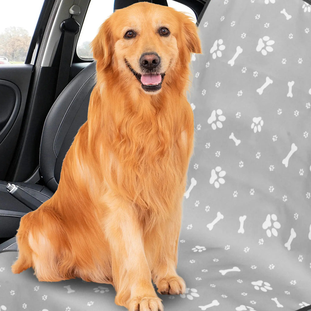 Waterproof Dog Car Seat Cover – Non-Slip Pet Back Seat Protector for Cars & SUVs