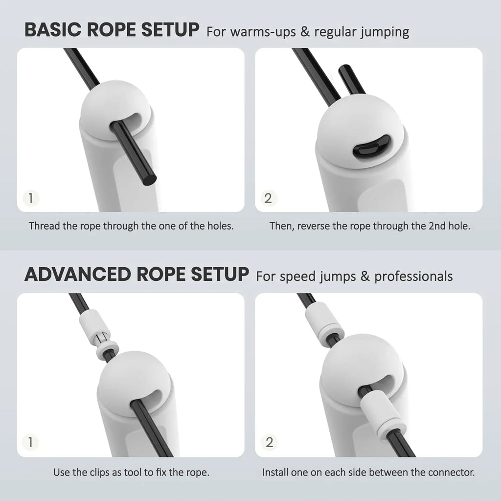 Smart Digital Jump Rope with Counter – Premium Fitness Skipping Rope