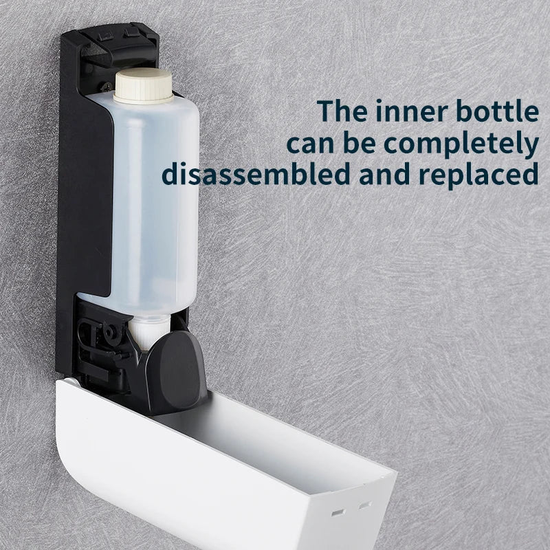 Wall Mounted Soap Dispenser - Bathroom Organizer