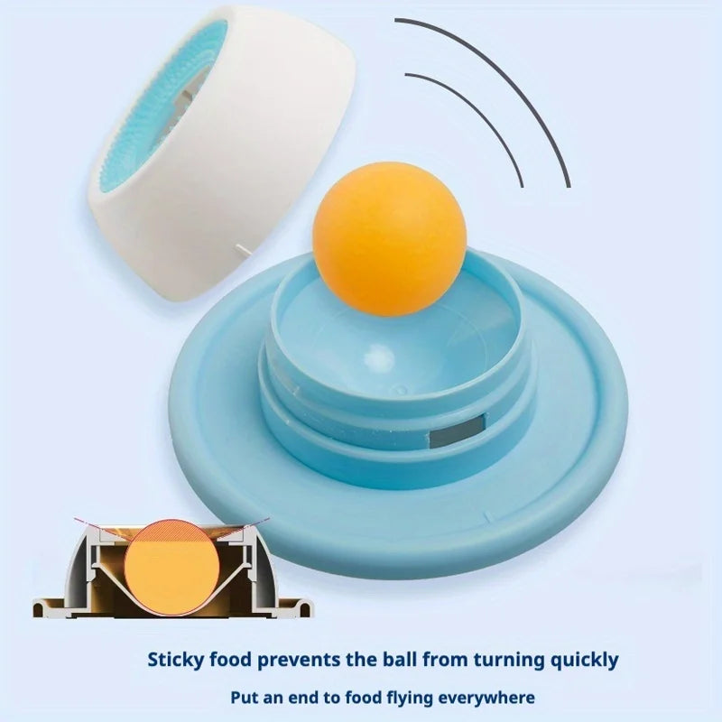 Pet Lick Mat Bowl – Anti-Anxiety Slow Feeder for Dogs & Cats