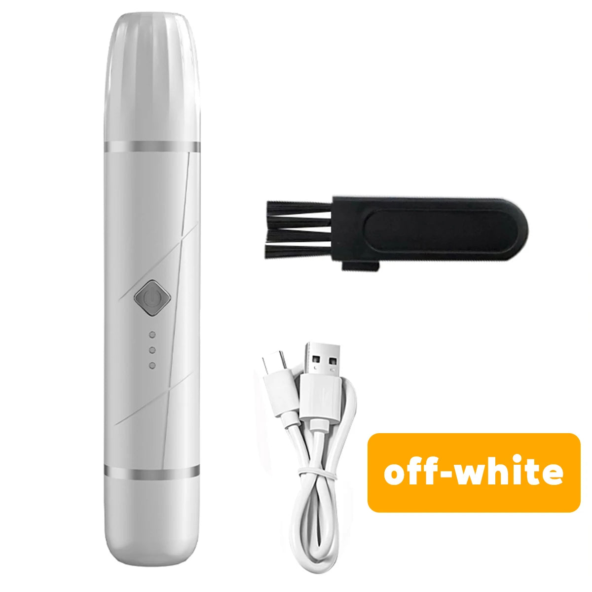 Safe and easy grooming tool for trimming pet hair and smoothing nails at home.
