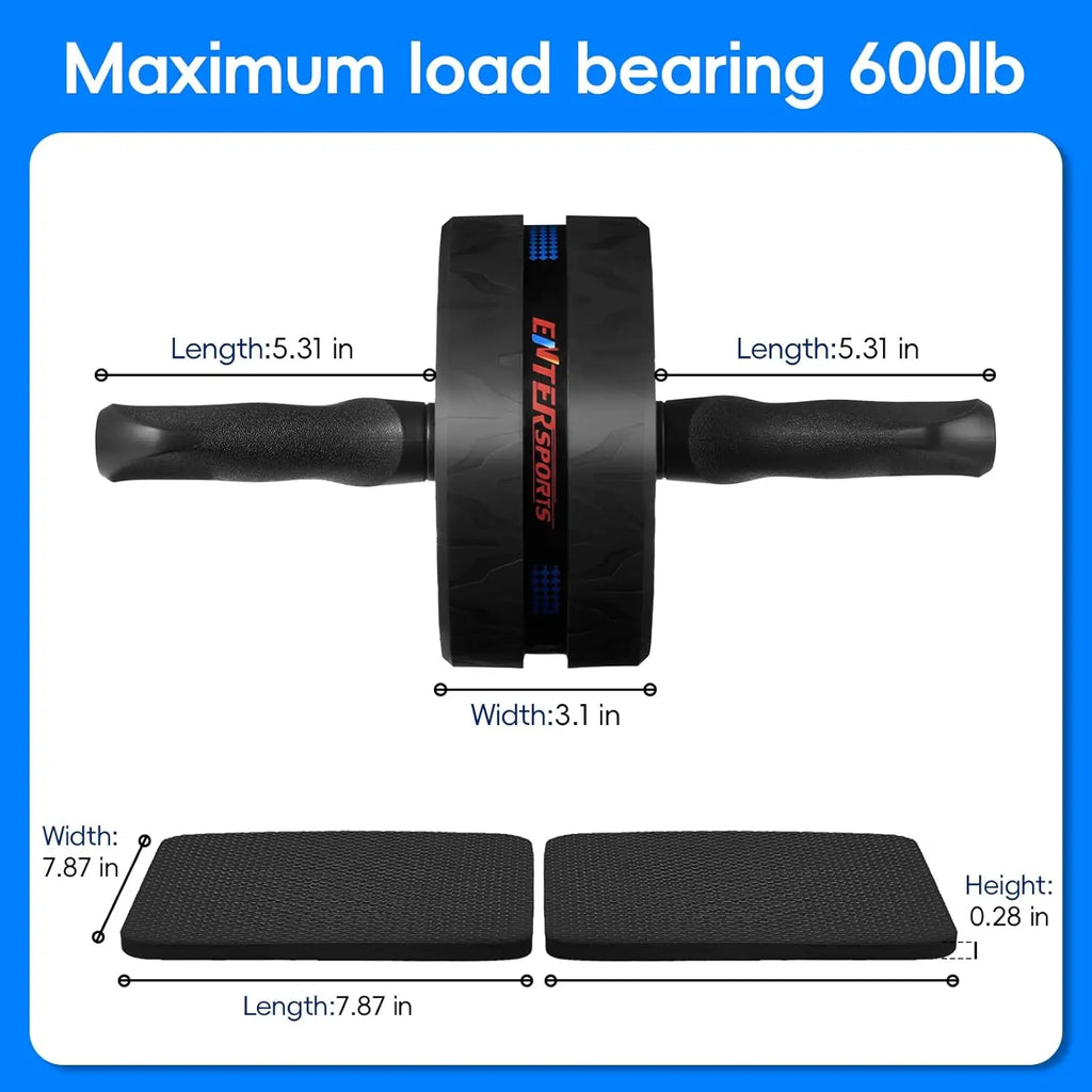 Ab Roller Wheel – Premium Double Wheel Core Strength Training Kit