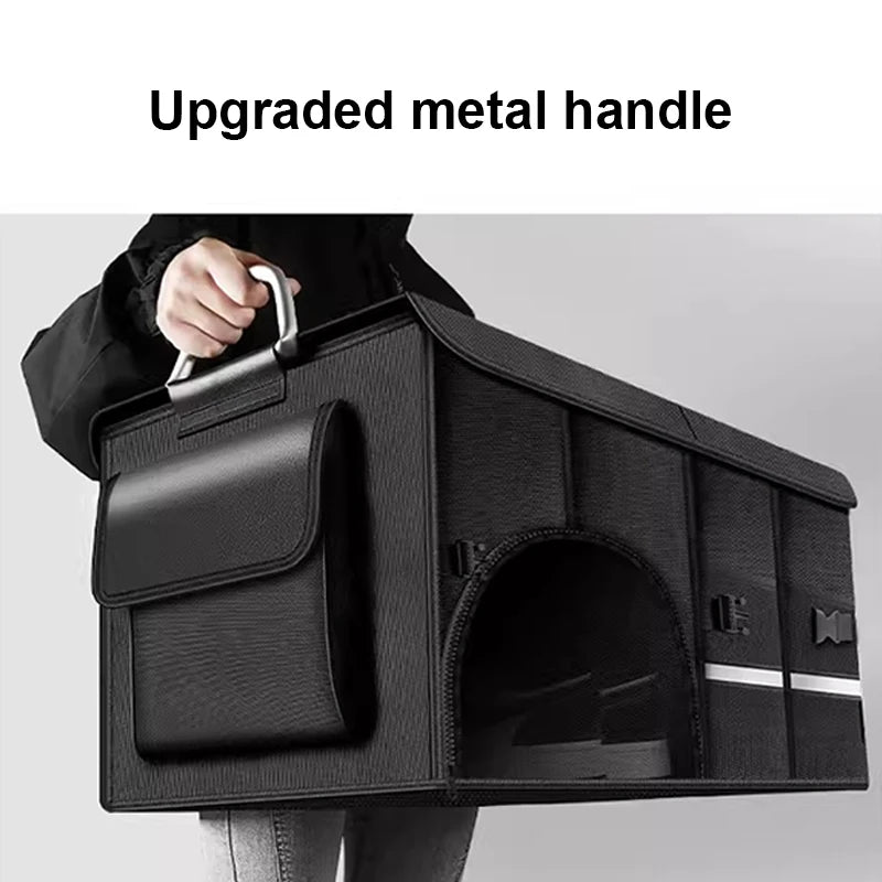 Premium Foldable Car Trunk Organizer – Large Capacity Waterproof Storage Box
