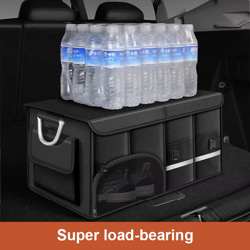 Premium Foldable Car Trunk Organizer – Large Capacity Waterproof Storage Box