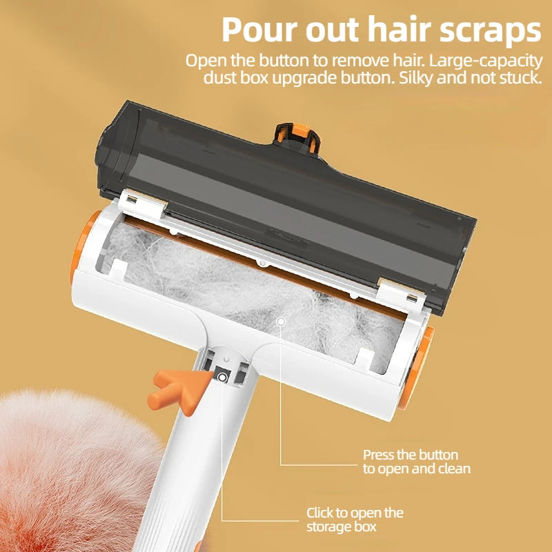 Reusable Pet Hair Remover Roller – Dog & Cat Fur Cleaner Tool