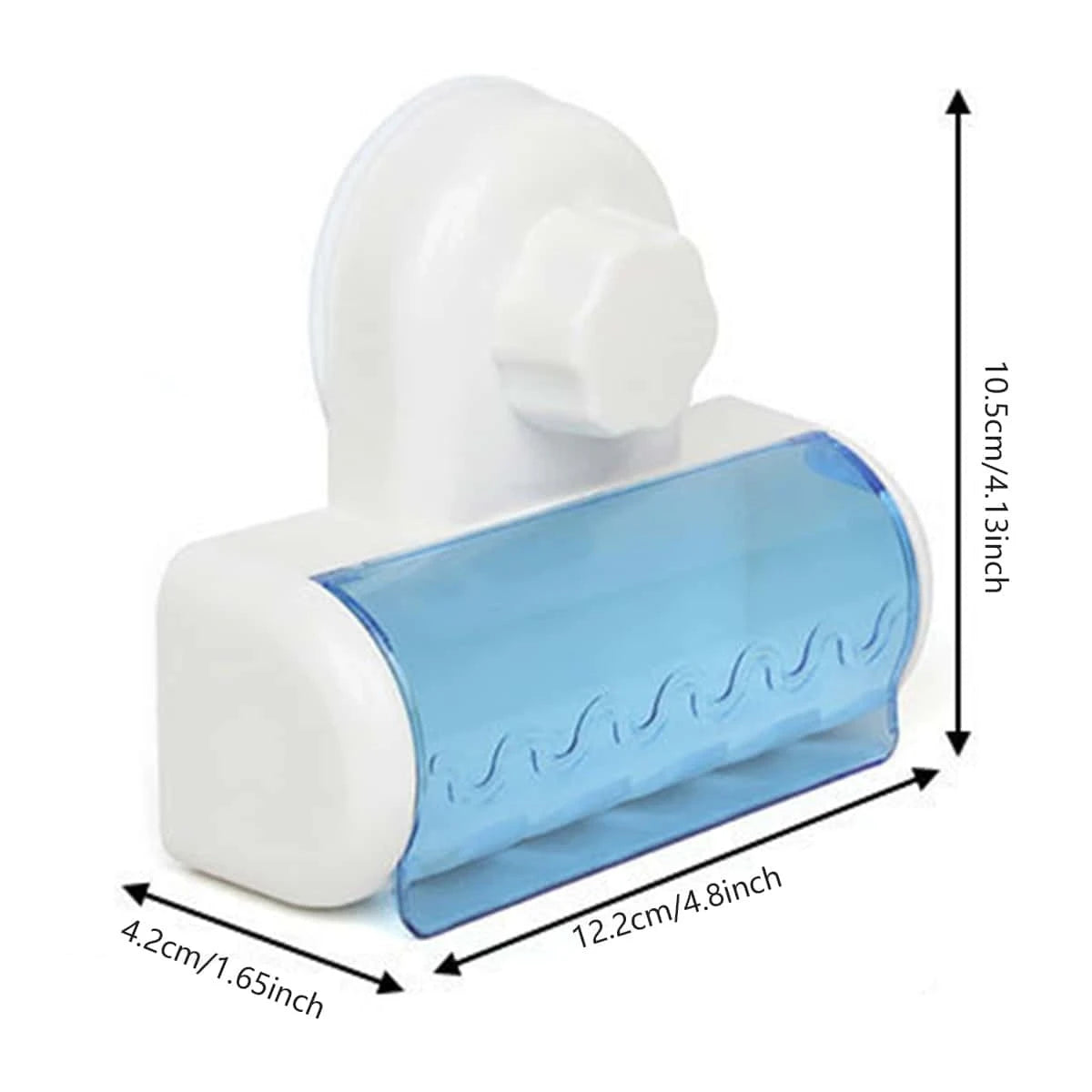 Wall Mounted Toothbrush Holder with Drain System | Bathroom Organizer