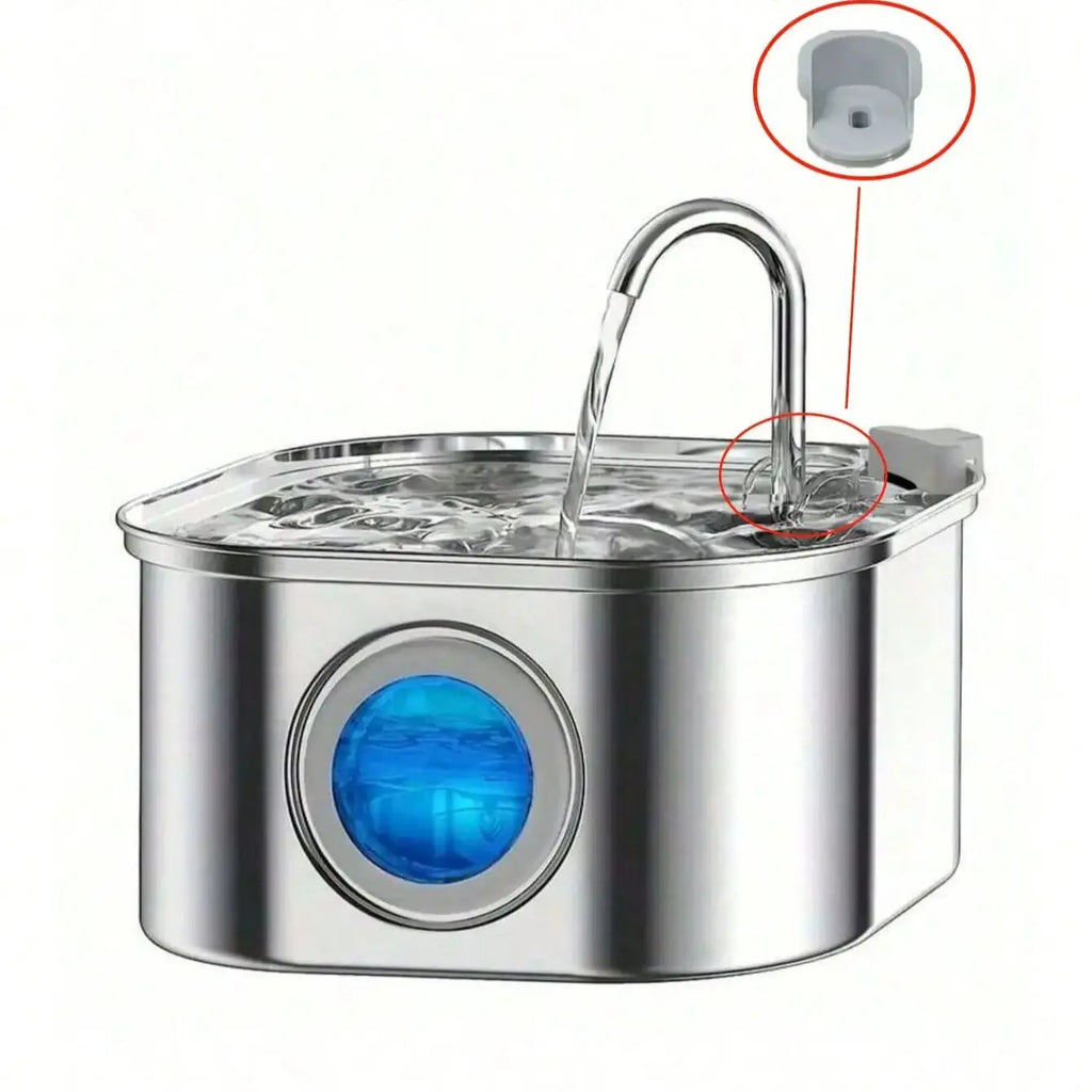 Automatic Pet Water Fountain – USB Stainless Steel Cat & Dog Drinking Water Dispenser