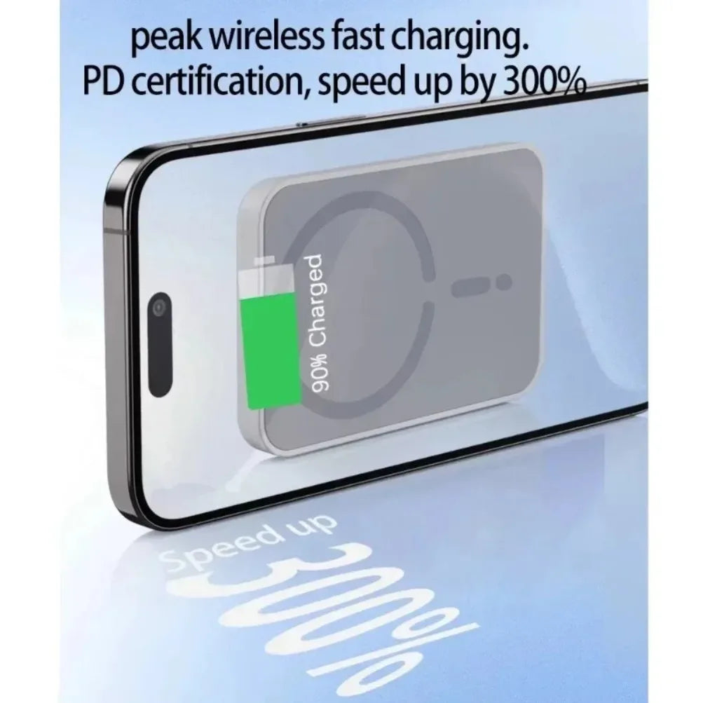30W Magnetic Wireless Car Charger – Fast Charging Phone Mount