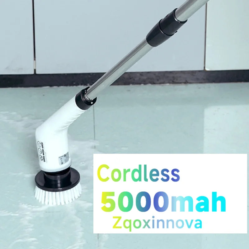 Electric Cleaning Brush – Rechargeable Spin Scrubber