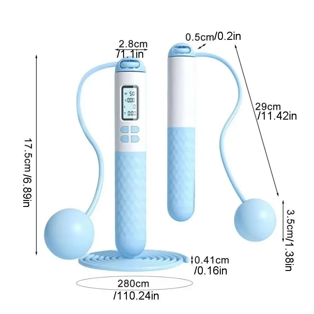 Cordless Jump Rope with Counter – Economy Fitness Skipping Rope
