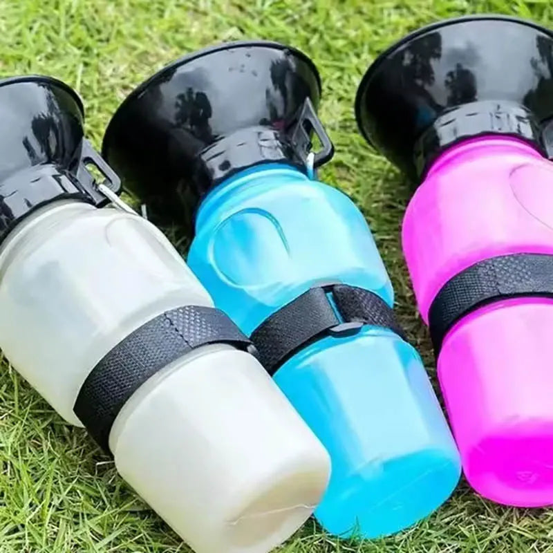 Portable Pet Water Bottle – Leakproof Dog Travel Water Dispenser (500ml)