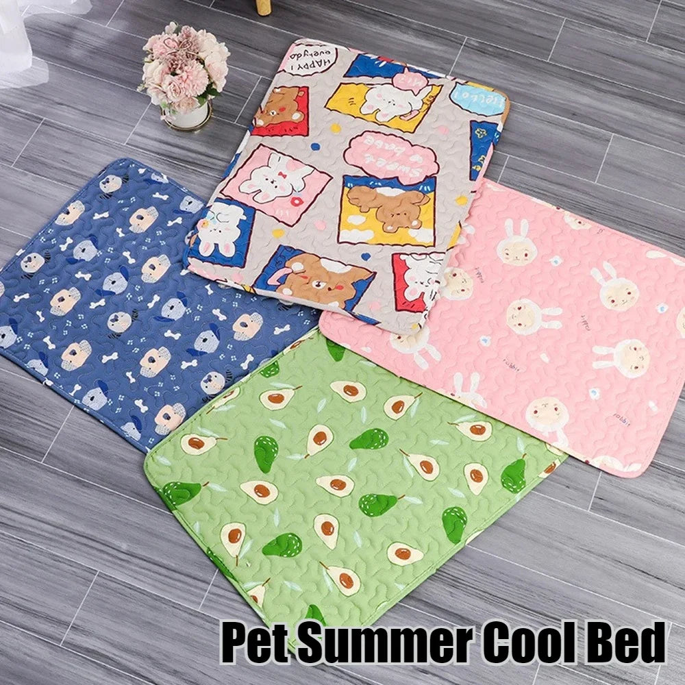 Cooling Pet Mat – Summer Ice Cooling Bed for Dogs & Cats