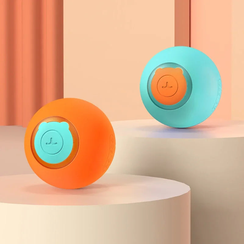 Smart Interactive Rolling Ball Toy for Cats & Small Dogs