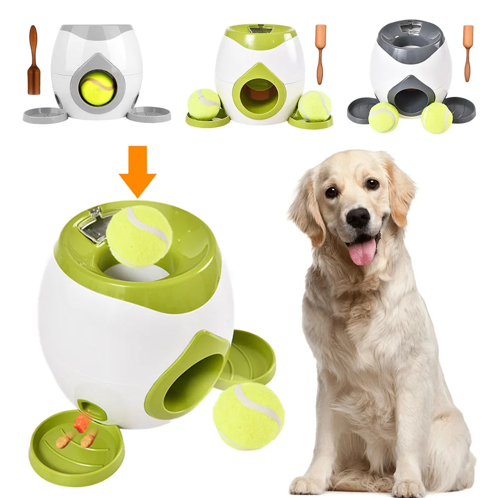 Automatic Dog Ball Launcher with 1 Ball  – Interactive Fetch Toy for Dogs