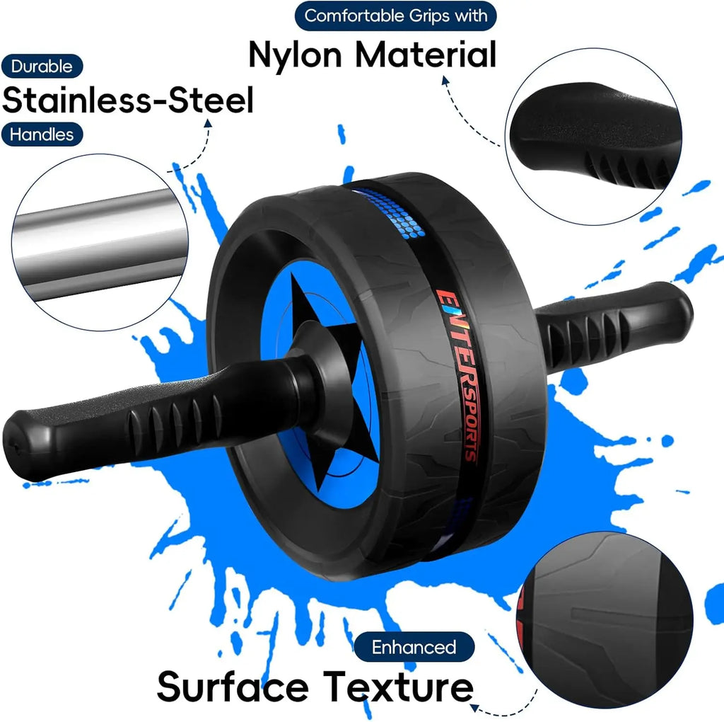 Ab Roller Wheel – Premium Double Wheel Core Strength Training Kit