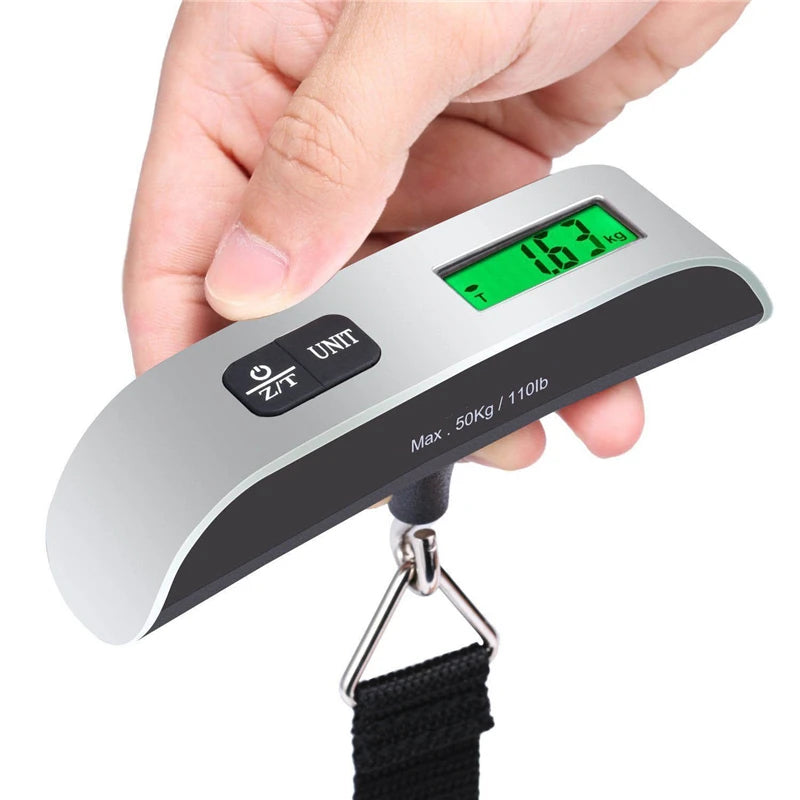 Portable Digital Luggage Scale | Travel Baggage Weight Checker