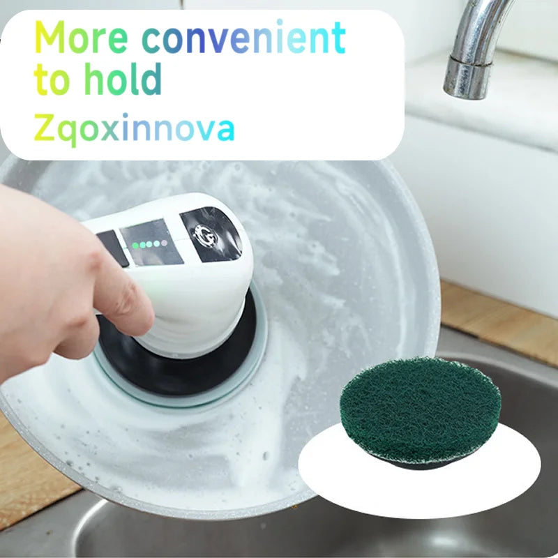 Electric Cleaning Brush – Rechargeable Spin Scrubber