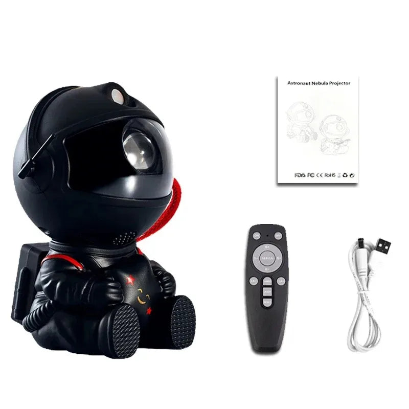 Astronaut Galaxy Star Projector – Night Light for Bedroom & Home Decor
