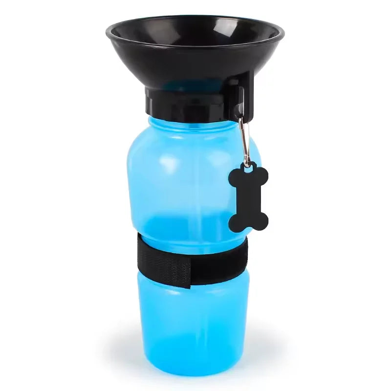 Portable Pet Water Bottle – Leakproof Dog Travel Water Dispenser (500ml)