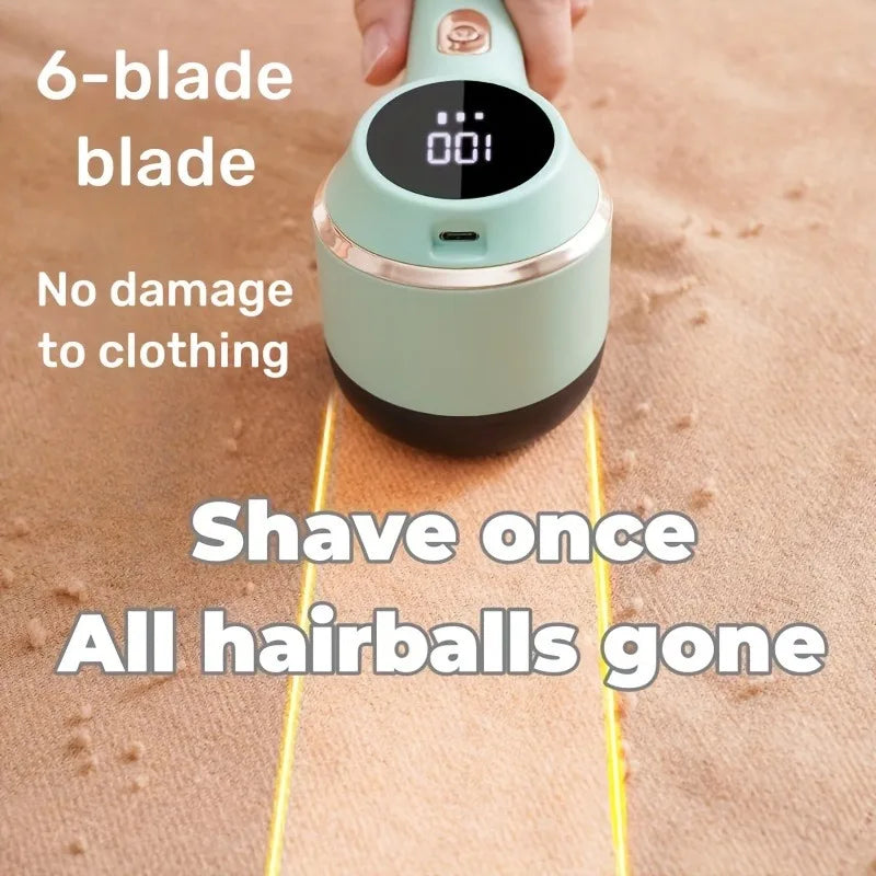 USB Rechargeable Lint Remover – Portable Fabric Shaver