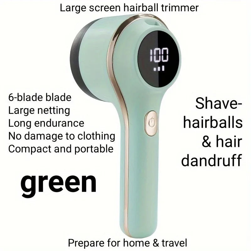 USB Rechargeable Lint Remover – Portable Fabric Shaver
