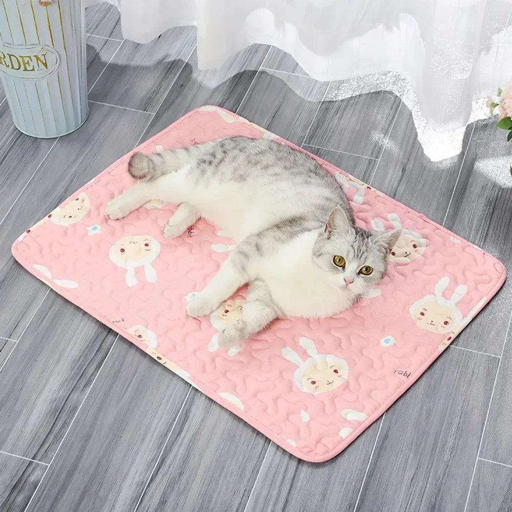Cooling Pet Mat – Summer Ice Cooling Bed for Dogs & Cats