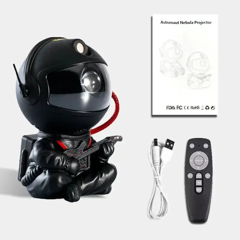 Astronaut Galaxy Star Projector – Night Light for Bedroom & Home Decor