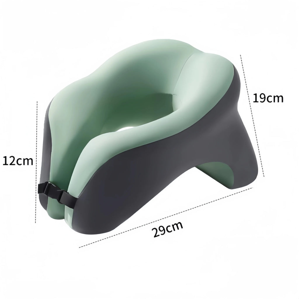 Memory Foam Travel Neck Pillow | Ergonomic Airplane Travel Pillow