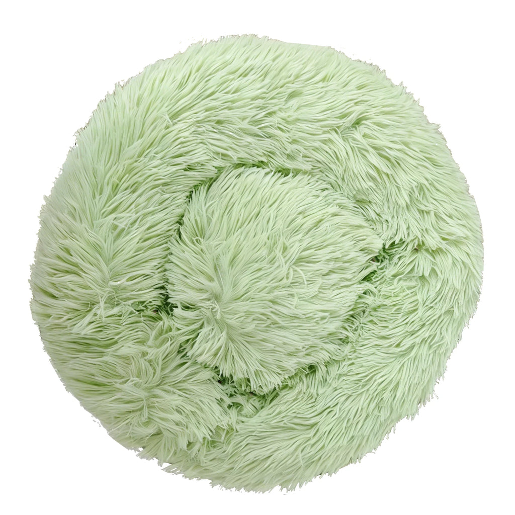 Calming Donut Dog Bed | Soft Plush Anti-Anxiety Pet Bed