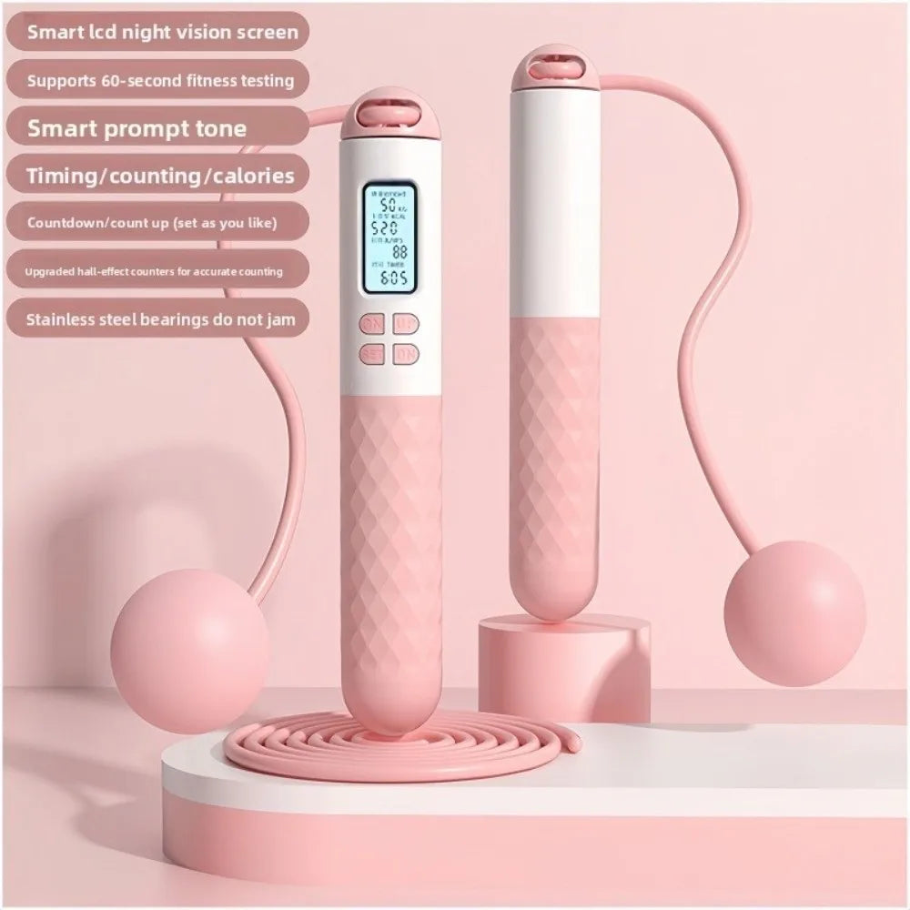 Cordless Jump Rope with Counter – Economy Fitness Skipping Rope