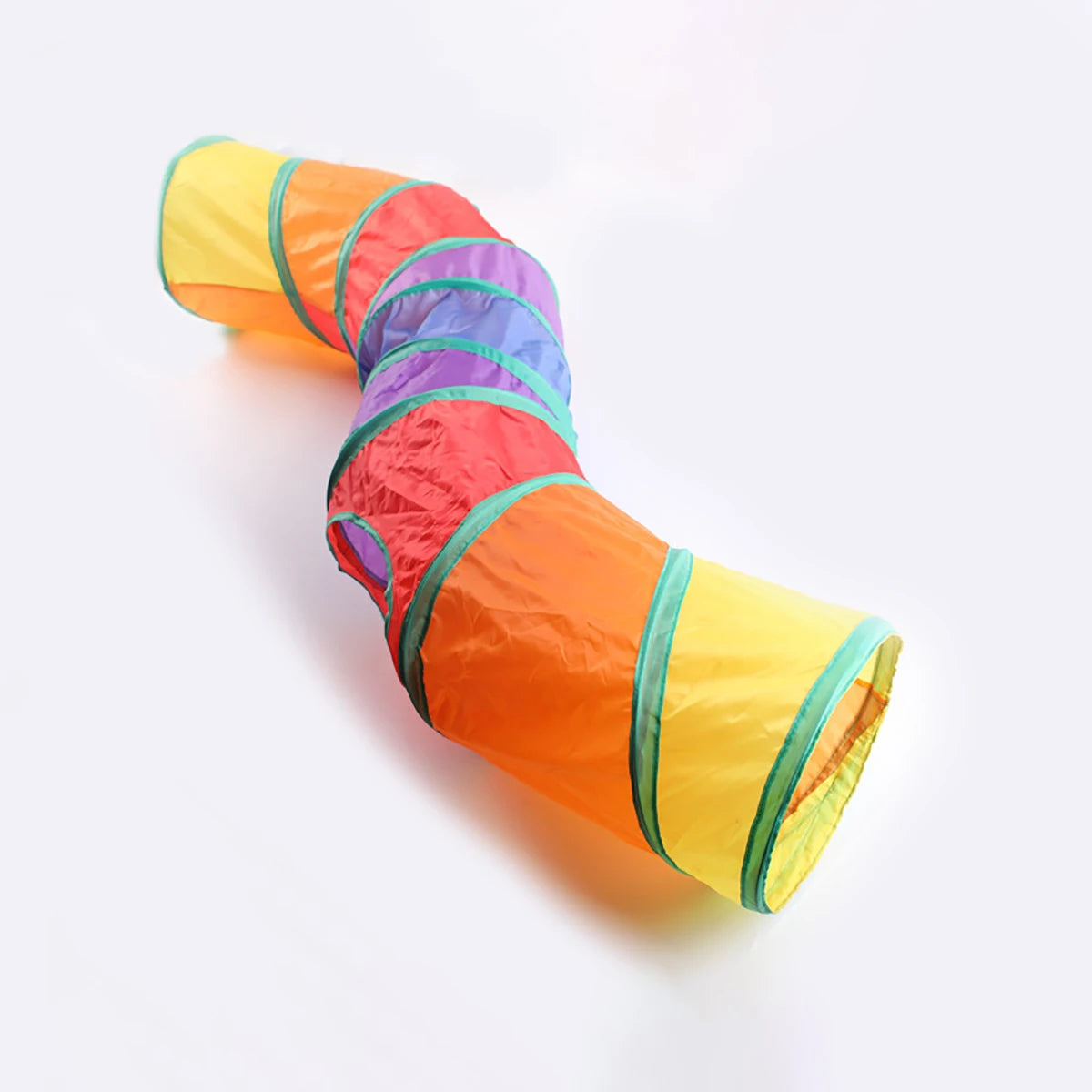 Foldable Pet Play Tunnel – Interactive Cat & Small Dog Toy Tube