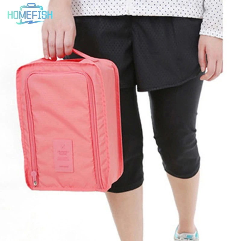 Travel Shoe Storage Bag – Waterproof Luggage Shoe Organizer