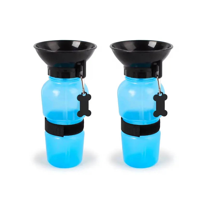 Portable Pet Water Bottle – Leakproof Dog Travel Water Dispenser (500ml)