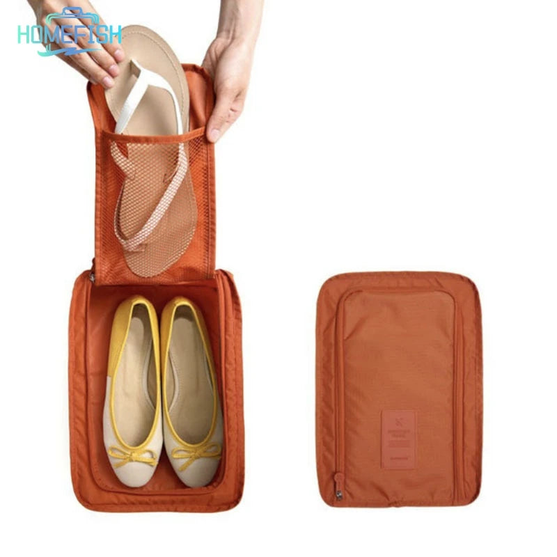 Travel Shoe Storage Bag – Waterproof Luggage Shoe Organizer