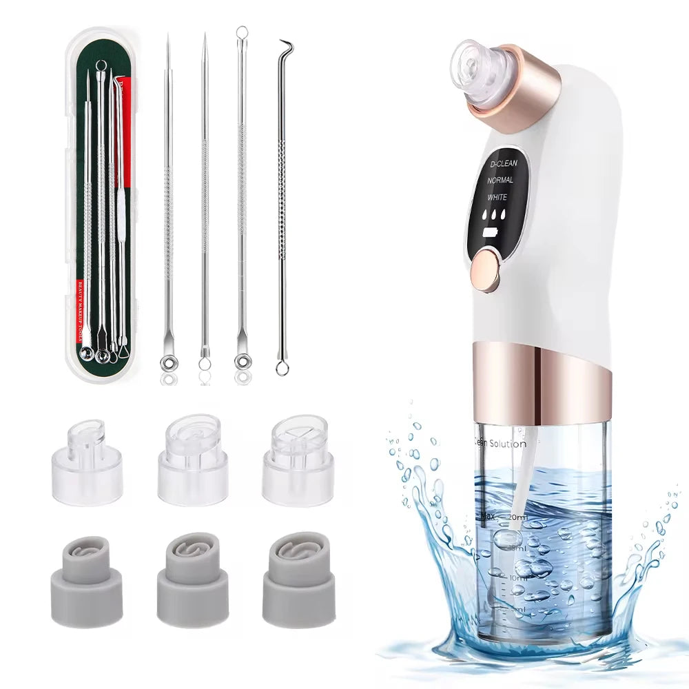 Blackhead Remover Vacuum – Electric Pore Cleaner Facial Skincare Tool