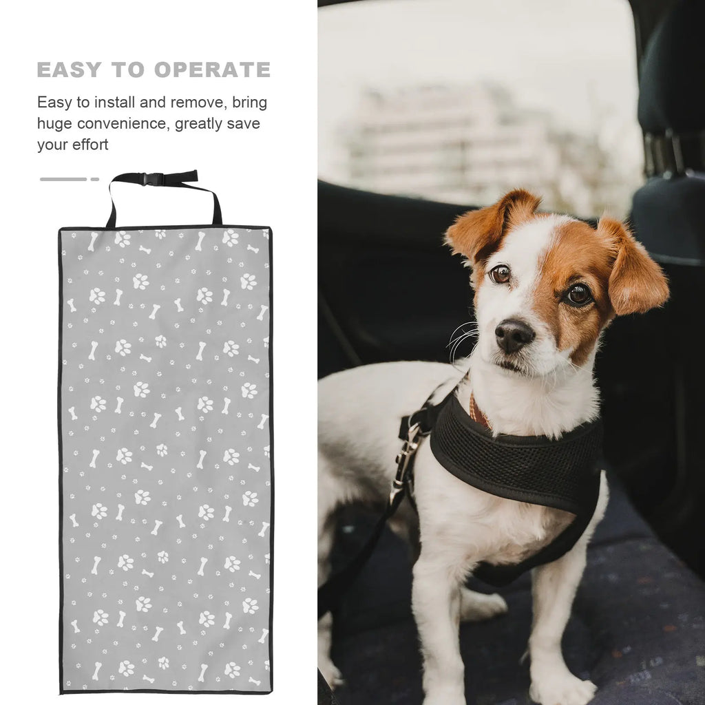 Waterproof Dog Car Seat Cover – Non-Slip Pet Back Seat Protector for Cars & SUVs