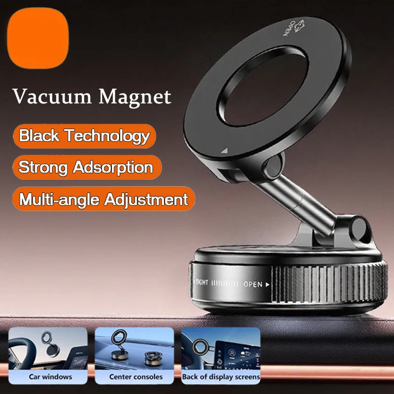 Magnetic Car Phone Holder – Multi-Angle Dashboard Mount