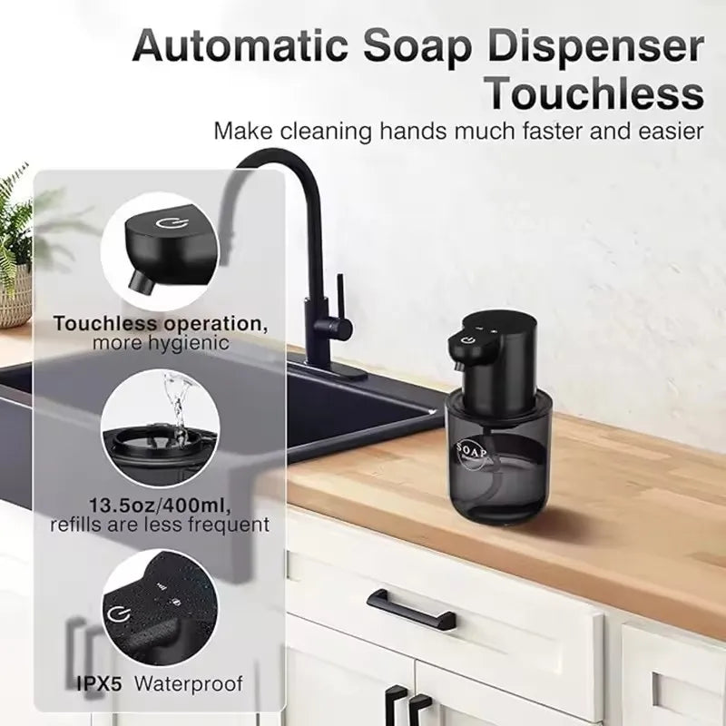 Automatic Touchless Soap Dispenser – Adjustable Infrared Sensor Foaming Soap Dispenser