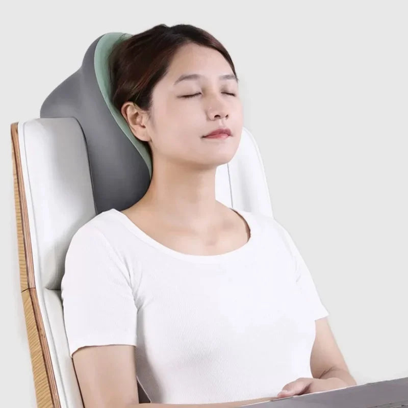 Memory Foam Travel Neck Pillow | Ergonomic Airplane Travel Pillow
