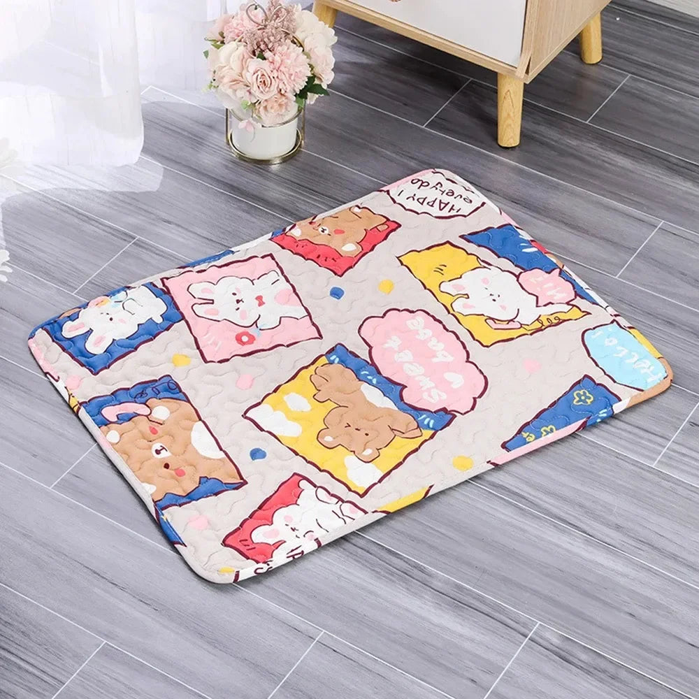 Cooling Pet Mat – Summer Ice Cooling Bed for Dogs & Cats