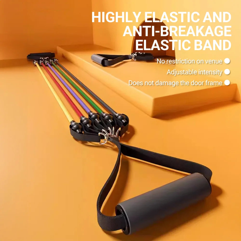 Resistance Bands Workout Set – Portable Home Gym Training Kit